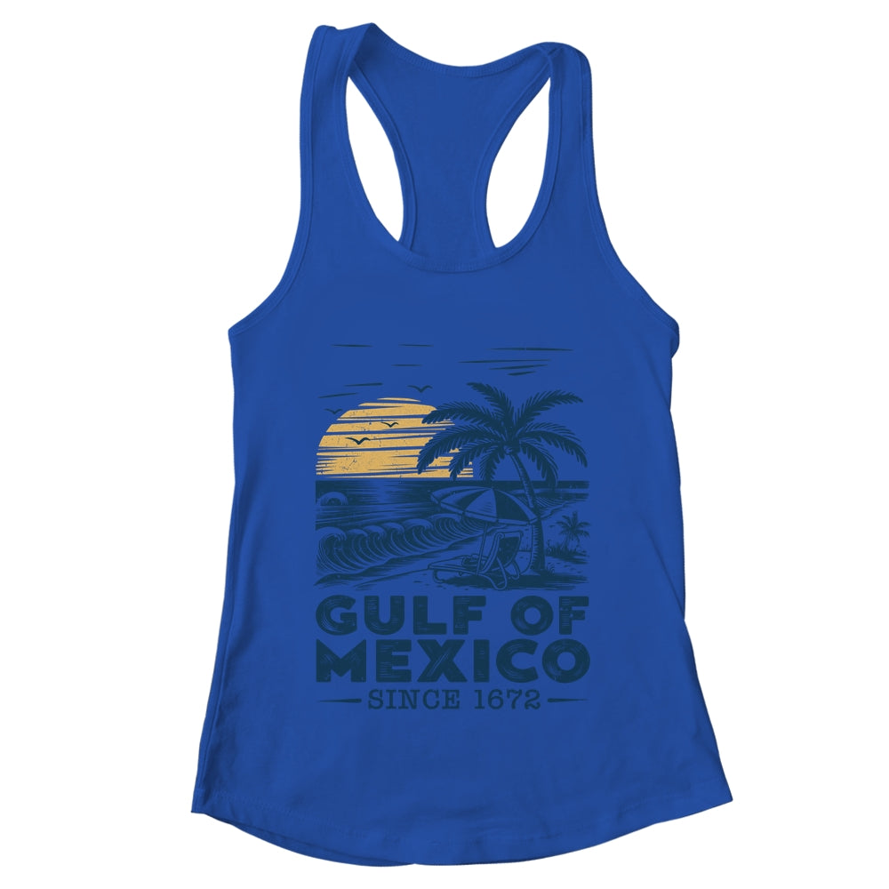 Gulf Of Mexico 1672 Vintage Beach Gulf Of Mexico Forever Shirt & Tank Top | teecentury