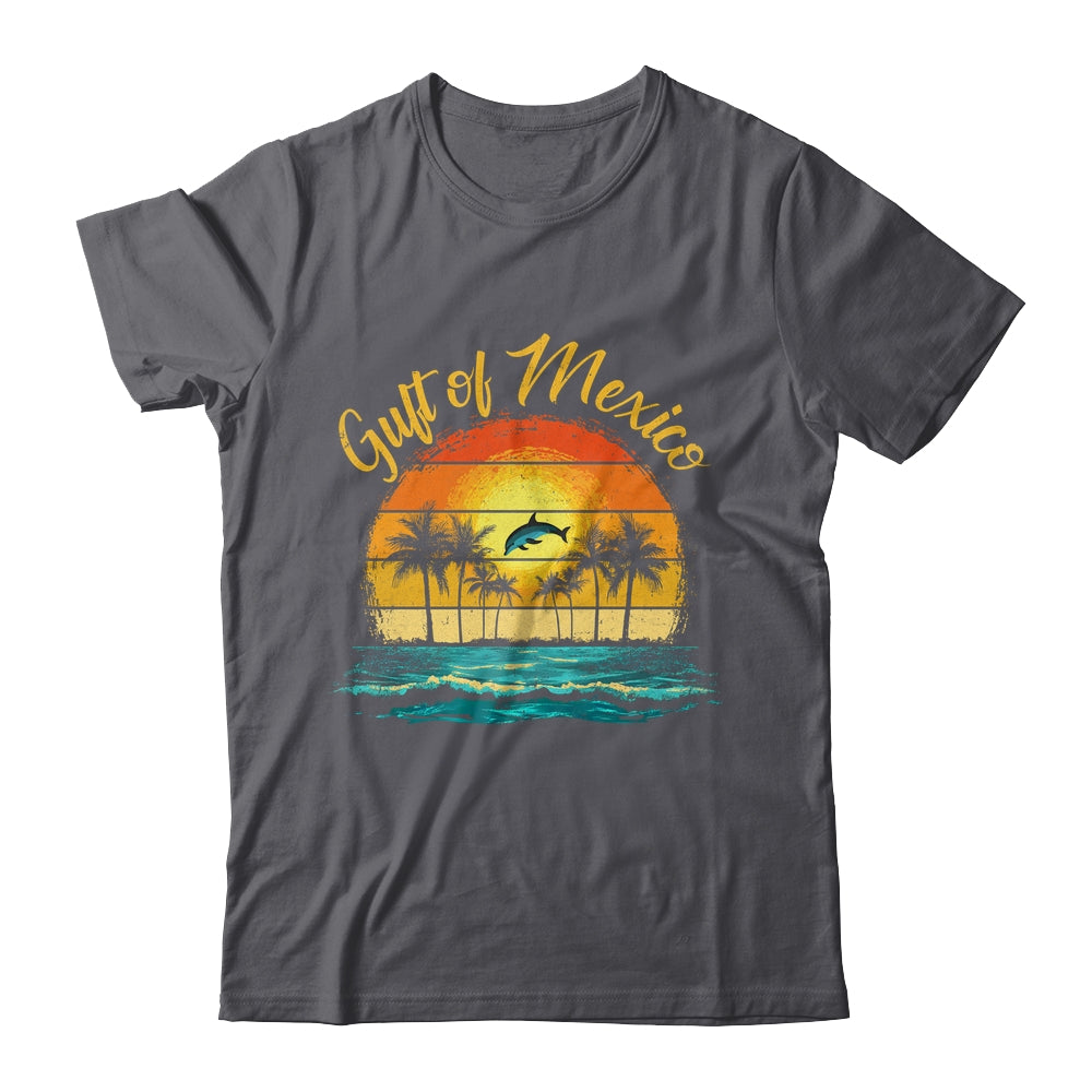 Gulf Of Mexico Beach Palms Summer Vacation Holiday Vintage Shirt & Tank Top | teecentury