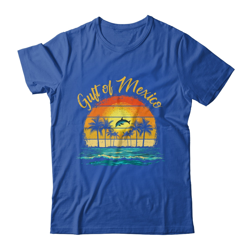 Gulf Of Mexico Beach Palms Summer Vacation Holiday Vintage Shirt & Tank Top | teecentury