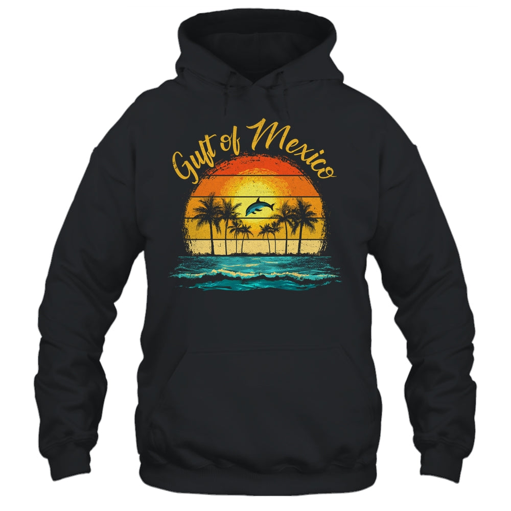 Gulf Of Mexico Beach Palms Summer Vacation Holiday Vintage Shirt & Tank Top | teecentury