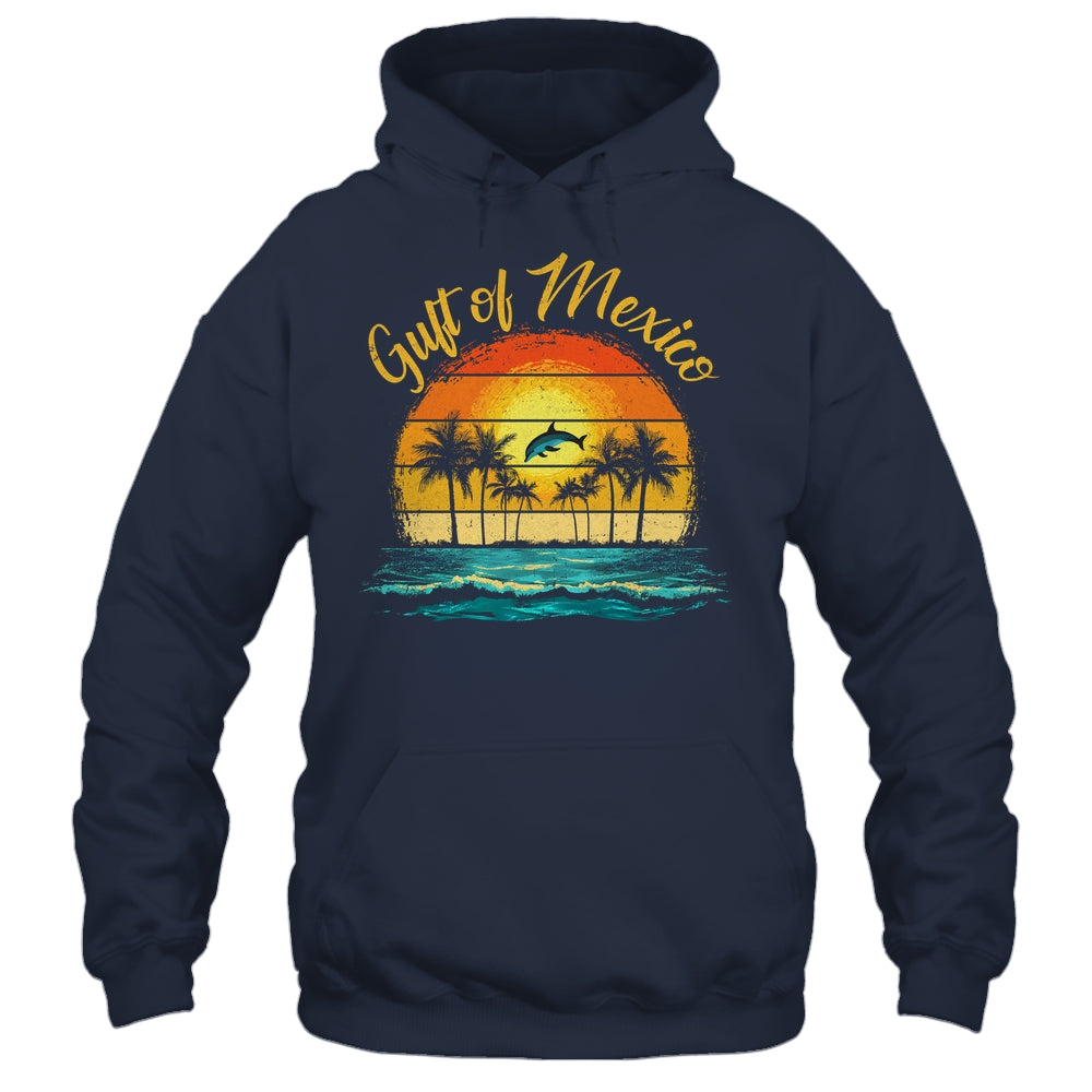 Gulf Of Mexico Beach Palms Summer Vacation Holiday Vintage Shirt & Tank Top | teecentury
