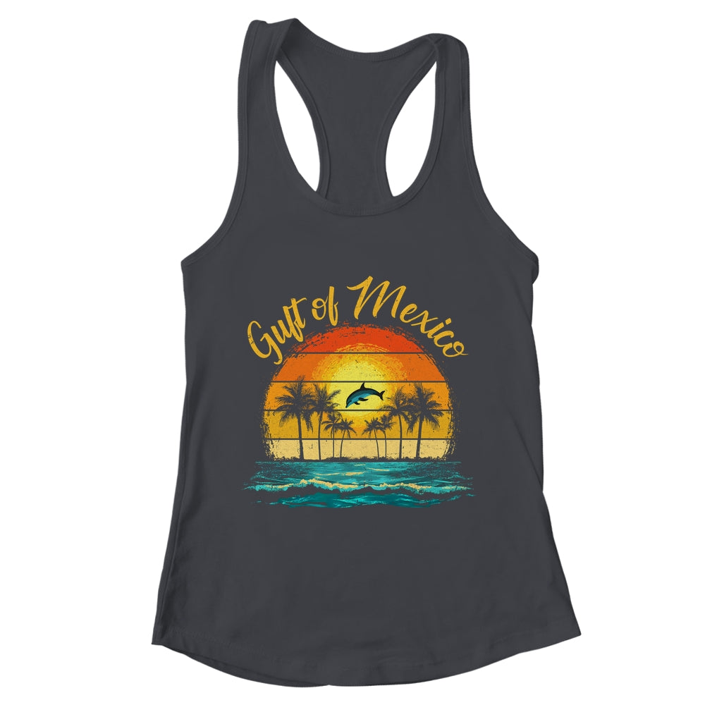 Gulf Of Mexico Beach Palms Summer Vacation Holiday Vintage Shirt & Tank Top | teecentury