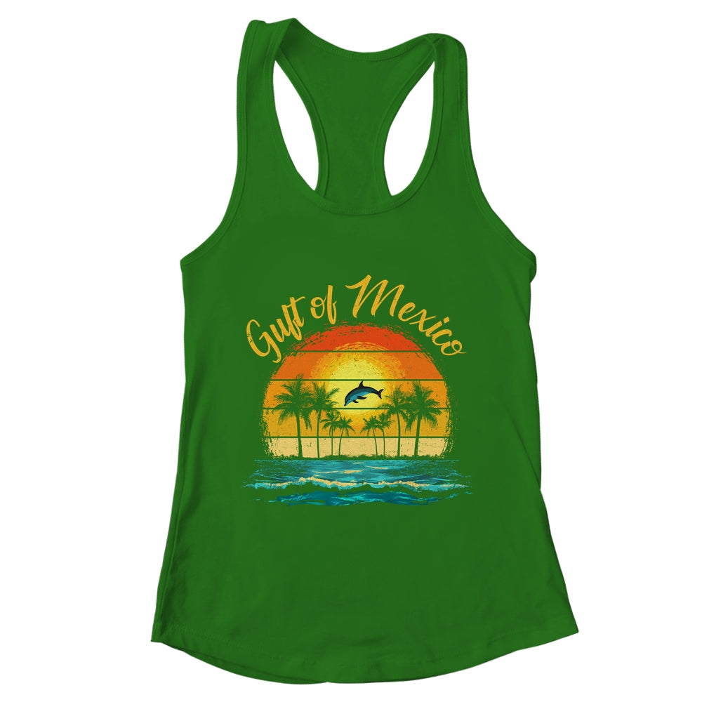 Gulf Of Mexico Beach Palms Summer Vacation Holiday Vintage Shirt & Tank Top | teecentury