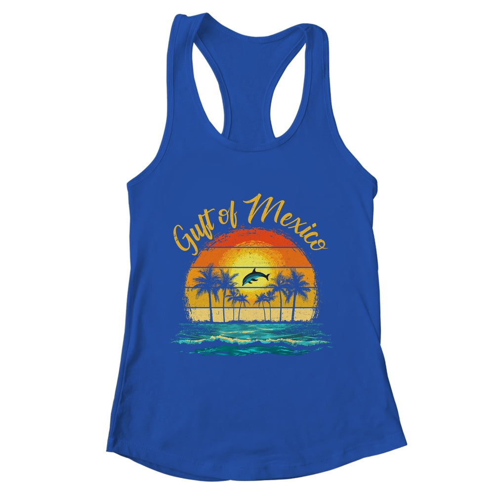 Gulf Of Mexico Beach Palms Summer Vacation Holiday Vintage Shirt & Tank Top | teecentury