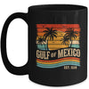 Gulf Of Mexico Est 1550 Beach Palms Vintage Women Men Mug | teecentury