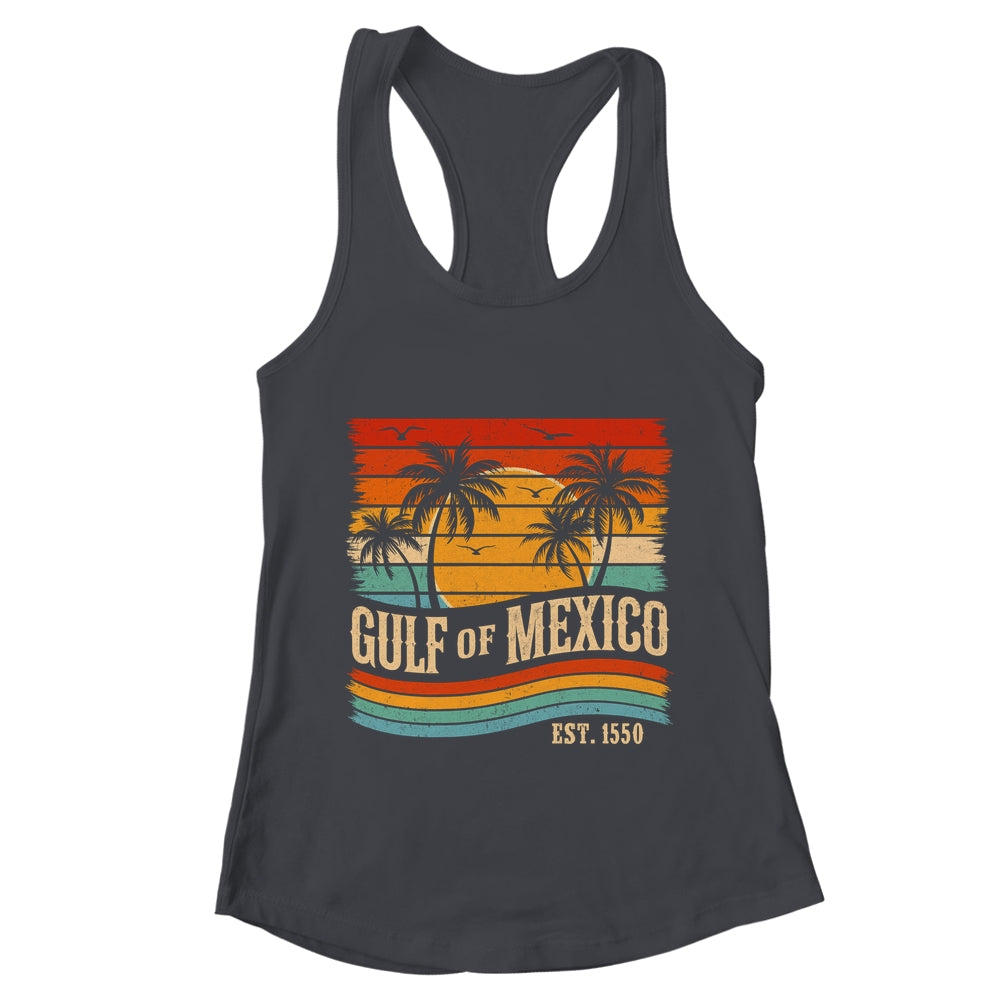 Gulf Of Mexico Est 1550 Beach Palms Vintage Women Men Shirt & Tank Top | teecentury