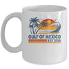 Gulf Of Mexico Est 1550 Retro Vintage Beach Mexican Mug | teecentury