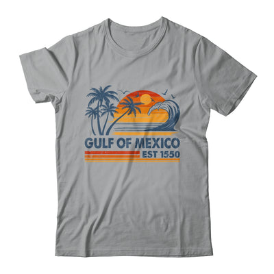 Gulf Of Mexico Est 1550 Retro Vintage Beach Mexican Shirt & Tank Top | teecentury