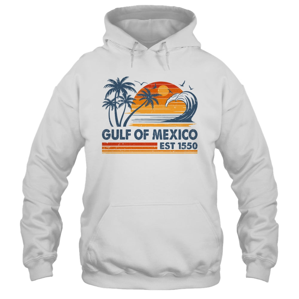 Gulf Of Mexico Est 1550 Retro Vintage Beach Mexican Shirt & Tank Top | teecentury