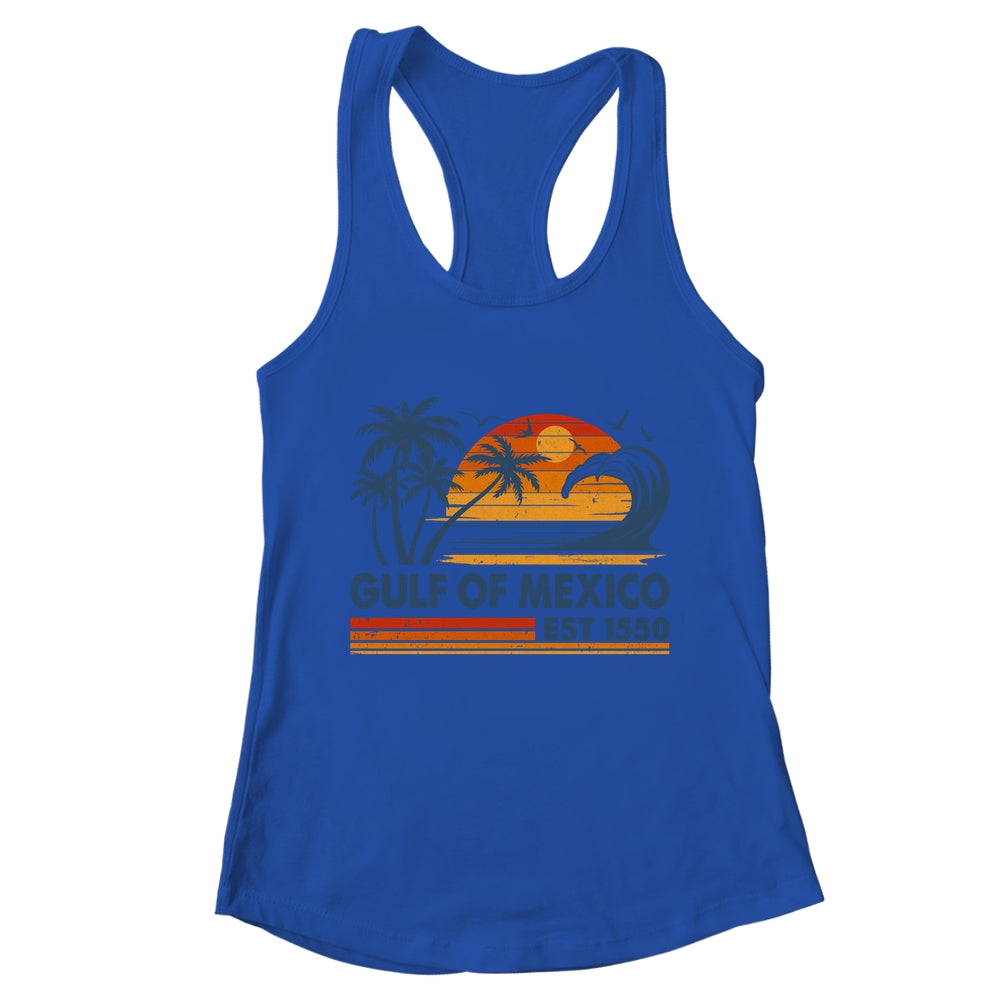 Gulf Of Mexico Est 1550 Retro Vintage Beach Mexican Shirt & Tank Top | teecentury