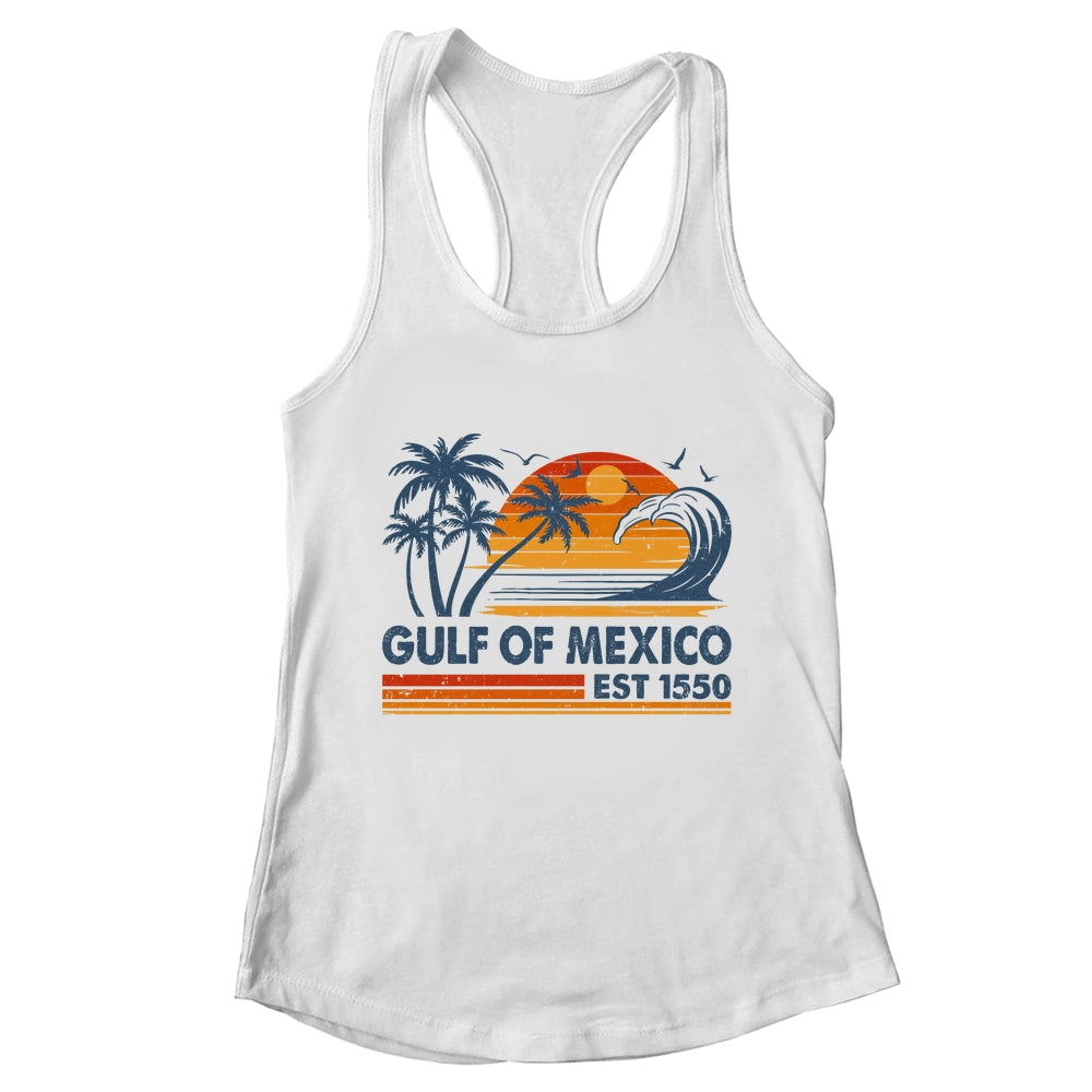 Gulf Of Mexico Est 1550 Retro Vintage Beach Mexican Shirt & Tank Top | teecentury