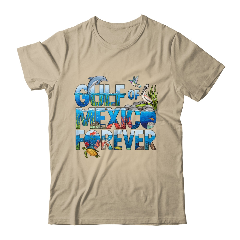 Gulf Of Mexico Forever Sea Ocean Wildlife Conservation Shirt & Tank Top | teecentury