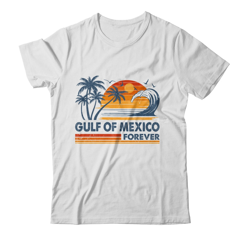 Gulf Of Mexico Forever Vintage Palms Summer Holiday Vacation Shirt & Tank Top | teecentury