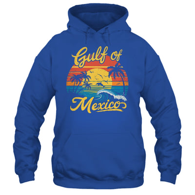 Gulf Of Mexico Vintage Beach Palms Summer Vacation Shirt & Tank Top | teecentury