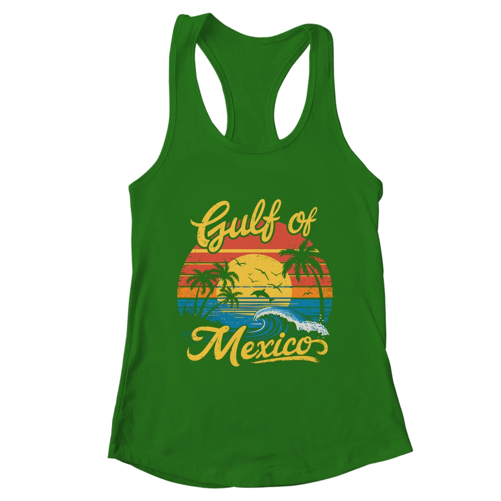 Gulf Of Mexico Vintage Beach Palms Summer Vacation Shirt & Tank Top | teecentury