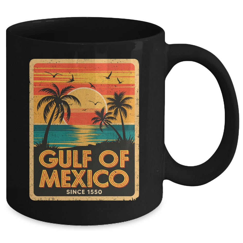 Gulf Of Mexico Women Men Vintage Since 1550 Mexican Mug | teecentury