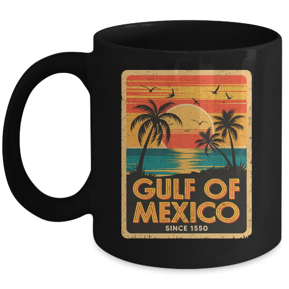 Gulf Of Mexico Women Men Vintage Since 1550 Mexican Mug | teecentury