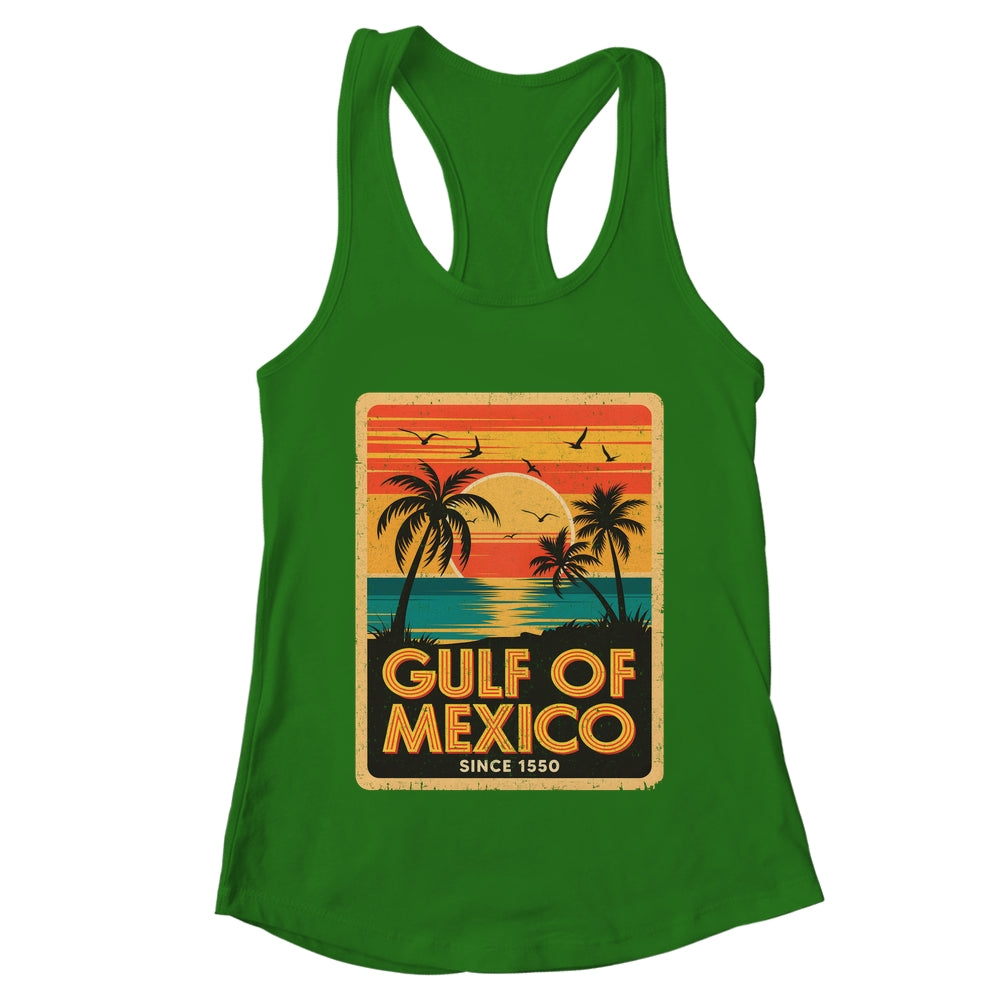 Gulf Of Mexico Women Men Vintage Since 1550 Mexican Shirt & Tank Top | teecentury