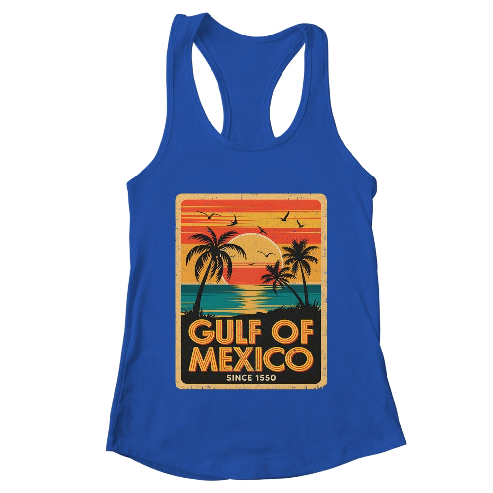 Gulf Of Mexico Women Men Vintage Since 1550 Mexican Shirt & Tank Top | teecentury