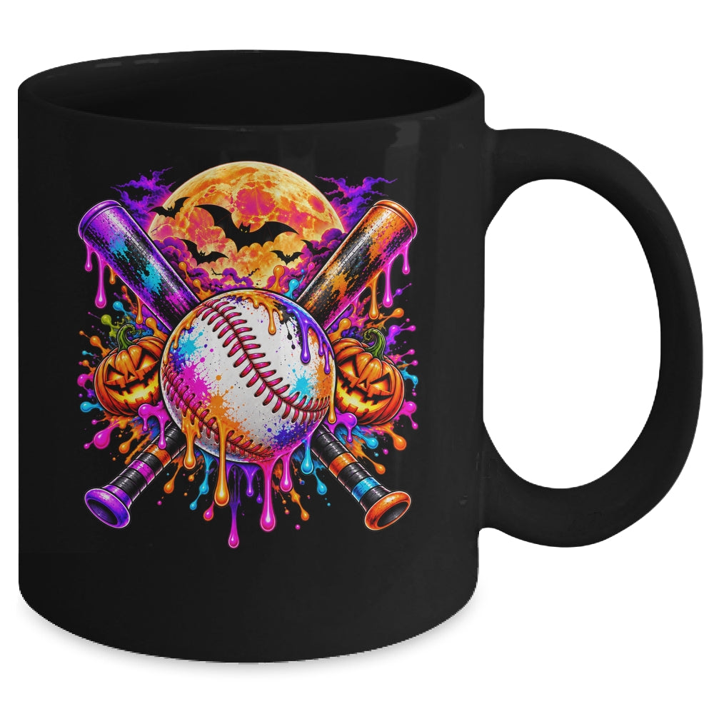Halloween Baseball Boys Ice Cream Drip Baseball Kids Boys Mug | teecentury