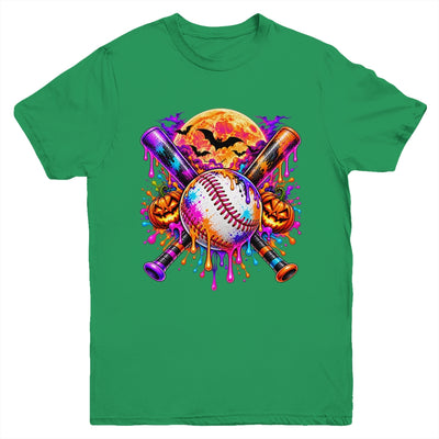 Halloween Baseball Boys Ice Cream Drip Baseball Kids Boys Youth Shirt | teecentury