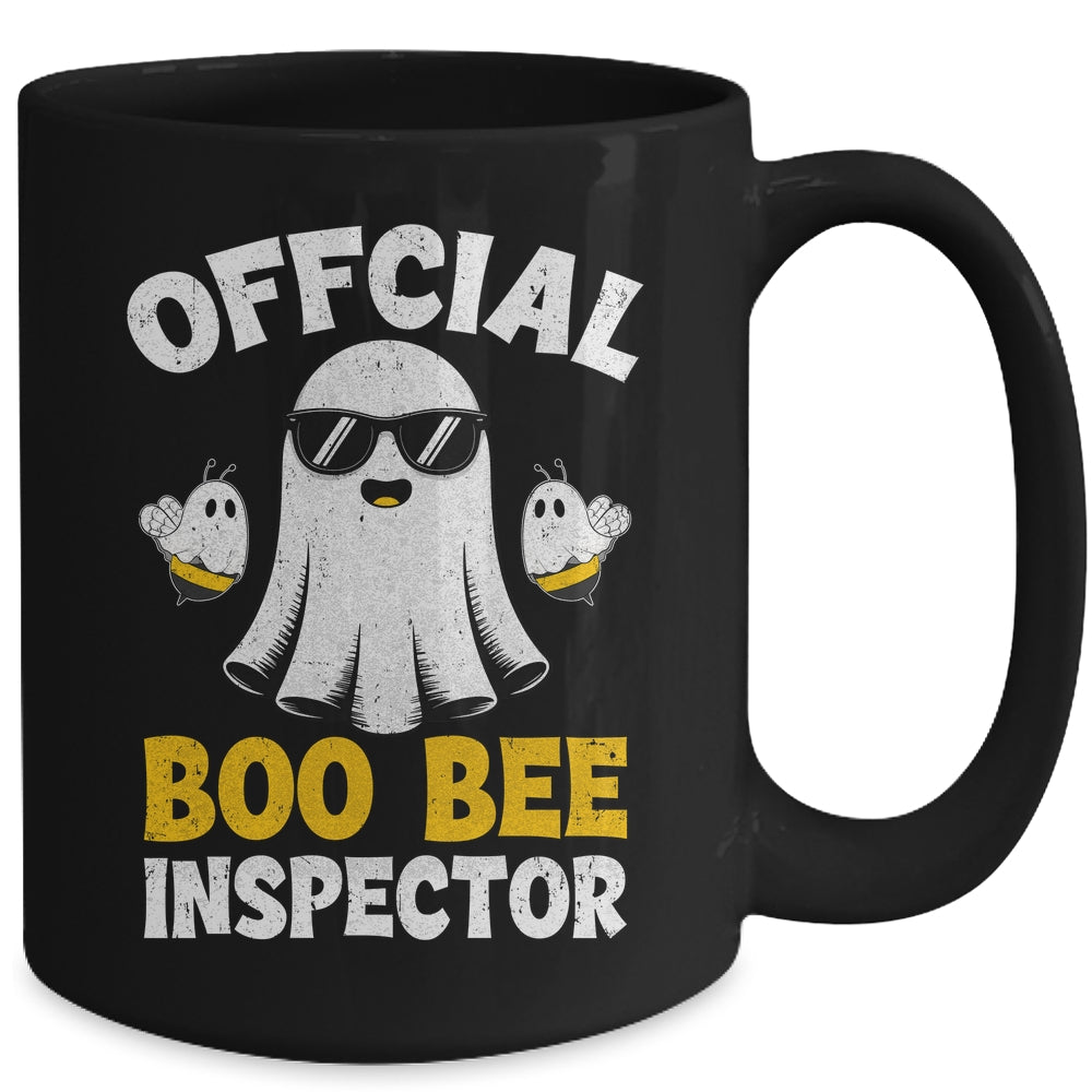 Halloween Boo Official Bee Inspector Funny Costume Men Women Mug | teecentury