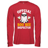 Halloween Boo Official Bee Inspector Funny Costume Men Women Shirt & Hoodie | teecentury