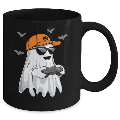 Halloween Boys Kids Ghost Gamer Scary Costume Gaming Men Mug | teecentury