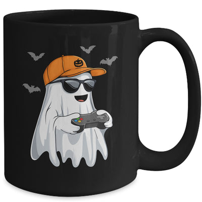 Halloween Boys Kids Ghost Gamer Scary Costume Gaming Men Mug | teecentury