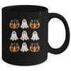 Halloween Coquette Bow Pumpkin Ghost Spooky Boo Women Girl Mug | teecentury