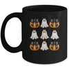 Halloween Coquette Bow Pumpkin Ghost Spooky Boo Women Girl Mug | teecentury