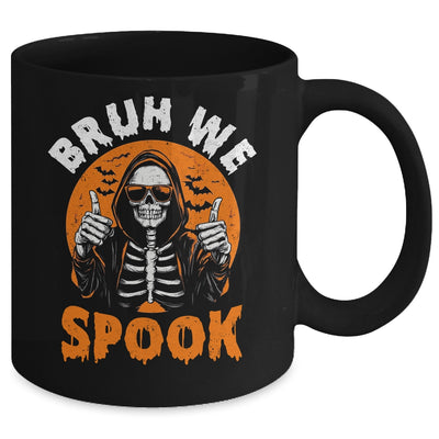 Halloween Costume Boys Girls Skeleton Bruh Halloween Funny Mug | teecentury