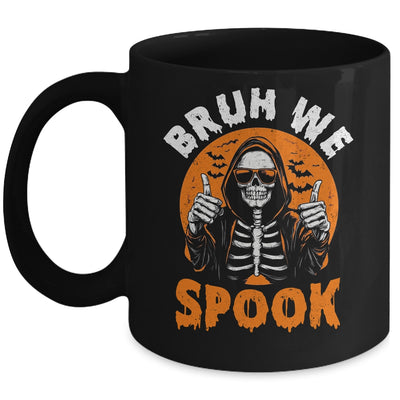 Halloween Costume Boys Girls Skeleton Bruh Halloween Funny Mug | teecentury