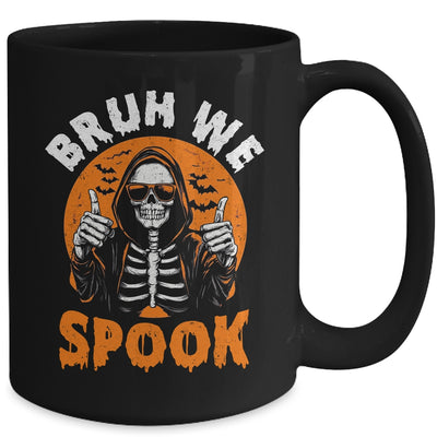 Halloween Costume Boys Girls Skeleton Bruh Halloween Funny Mug | teecentury