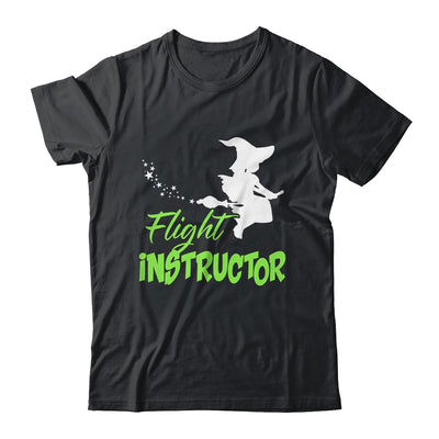 Halloween Costume Witch Women Girls Horror Flight Instructor Shirt & Tank Top | teecentury