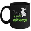 Halloween Costume Witch Women Girls Horror Flight Instructor Mug | teecentury