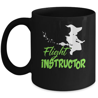 Halloween Costume Witch Women Girls Horror Flight Instructor Mug | teecentury
