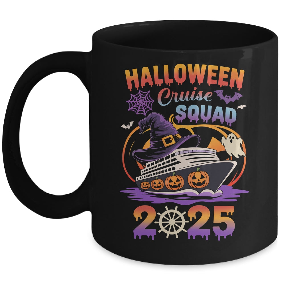 Halloween Cruise Squad 2025 Matching Cruising Crew Vacation Mug | teecentury