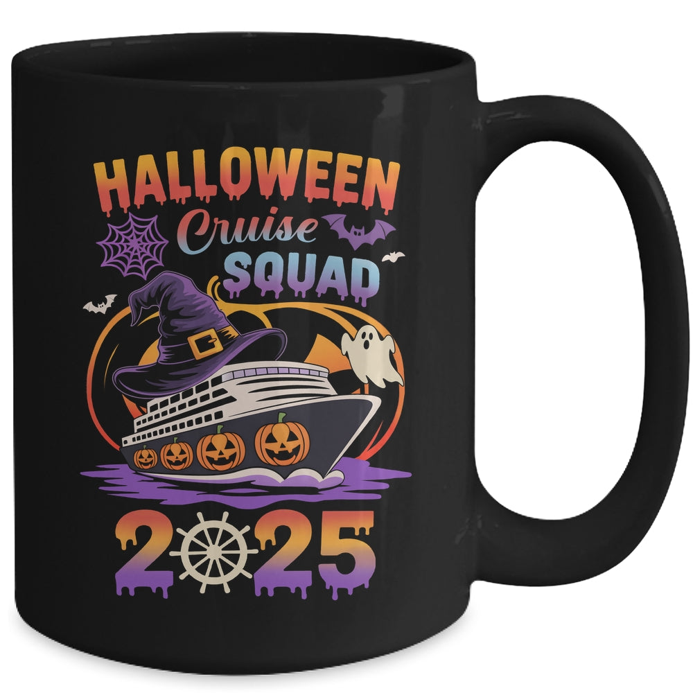 Halloween Cruise Squad 2025 Matching Cruising Crew Vacation Mug | teecentury