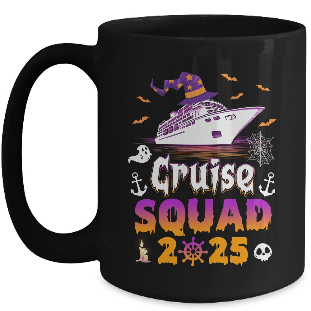 Halloween Cruise Squad 2025 Matching Family Cruising Crew Mug | teecentury