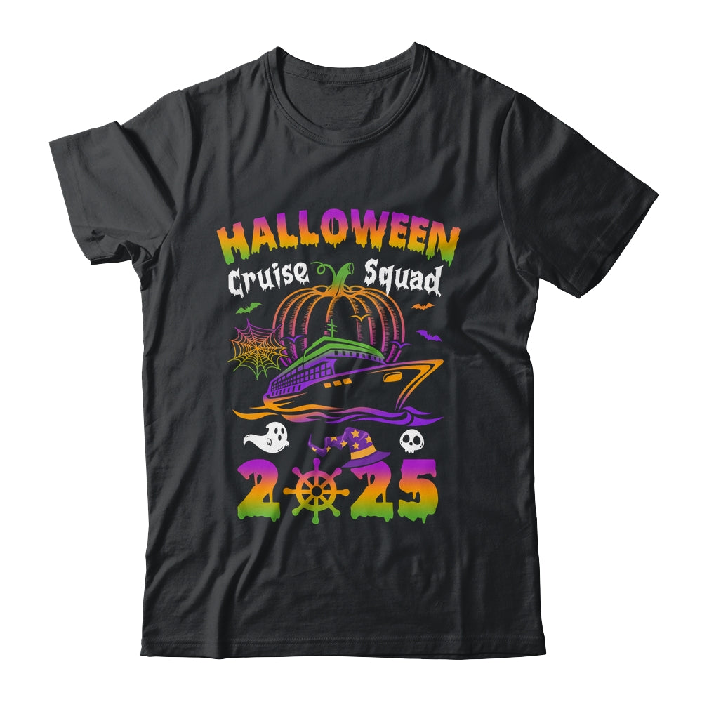 Halloween Cruise Squad 2025 Pumpkin Spooky Season Family Shirt & Hoodie | teecentury