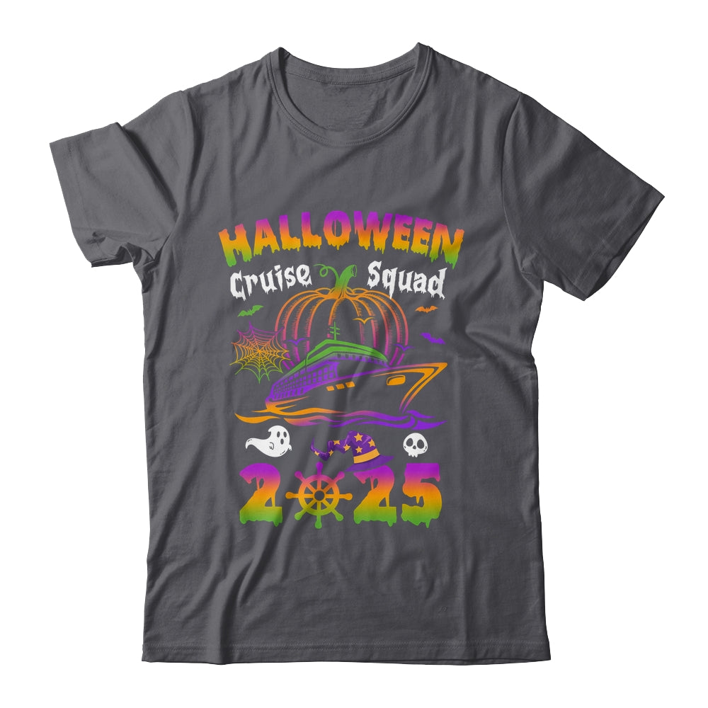 Halloween Cruise Squad 2025 Pumpkin Spooky Season Family Shirt & Hoodie | teecentury
