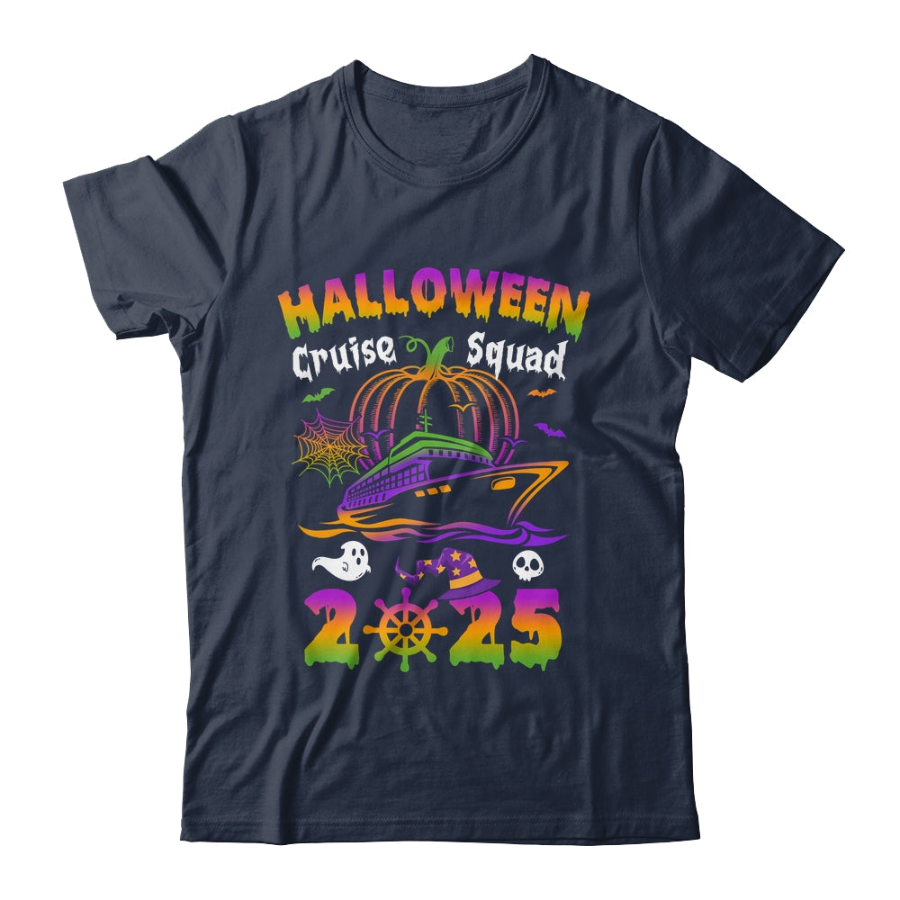 Halloween Cruise Squad 2025 Pumpkin Spooky Season Family Shirt & Hoodie | teecentury