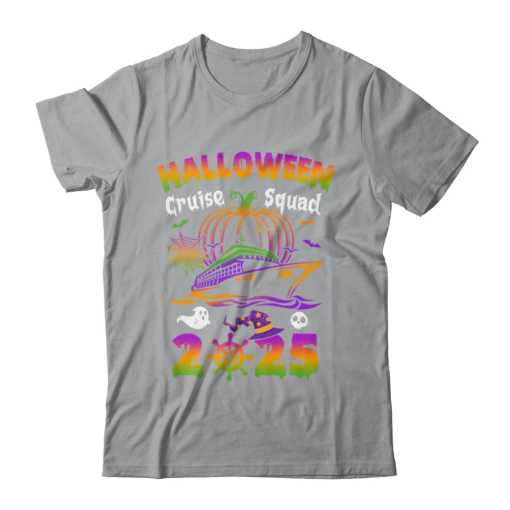 Halloween Cruise Squad 2025 Pumpkin Spooky Season Family Shirt & Hoodie | teecentury