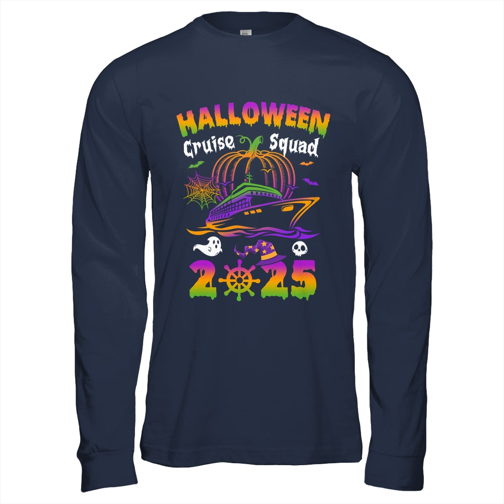 Halloween Cruise Squad 2025 Pumpkin Spooky Season Family Shirt & Hoodie | teecentury