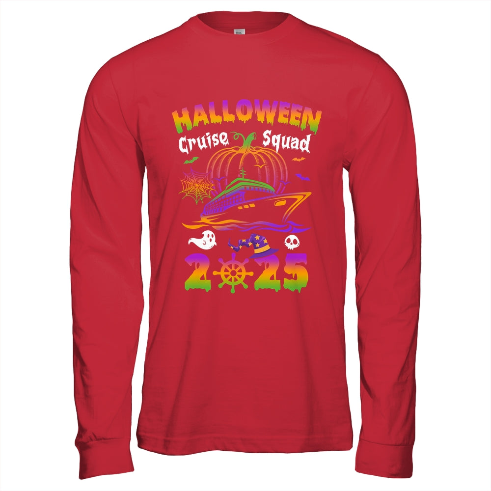 Halloween Cruise Squad 2025 Pumpkin Spooky Season Family Shirt & Hoodie | teecentury