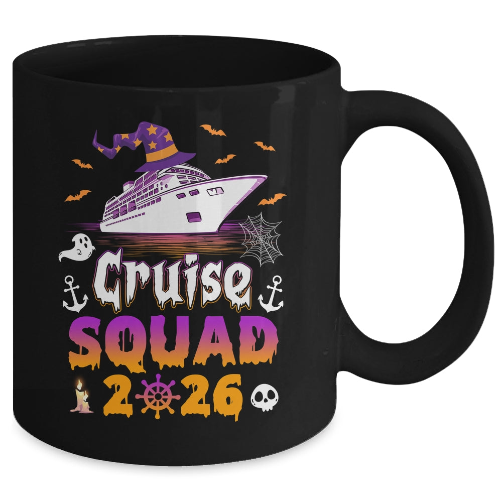 Halloween Cruise Squad 2026 Matching Family Cruising Crew Mug | teecentury