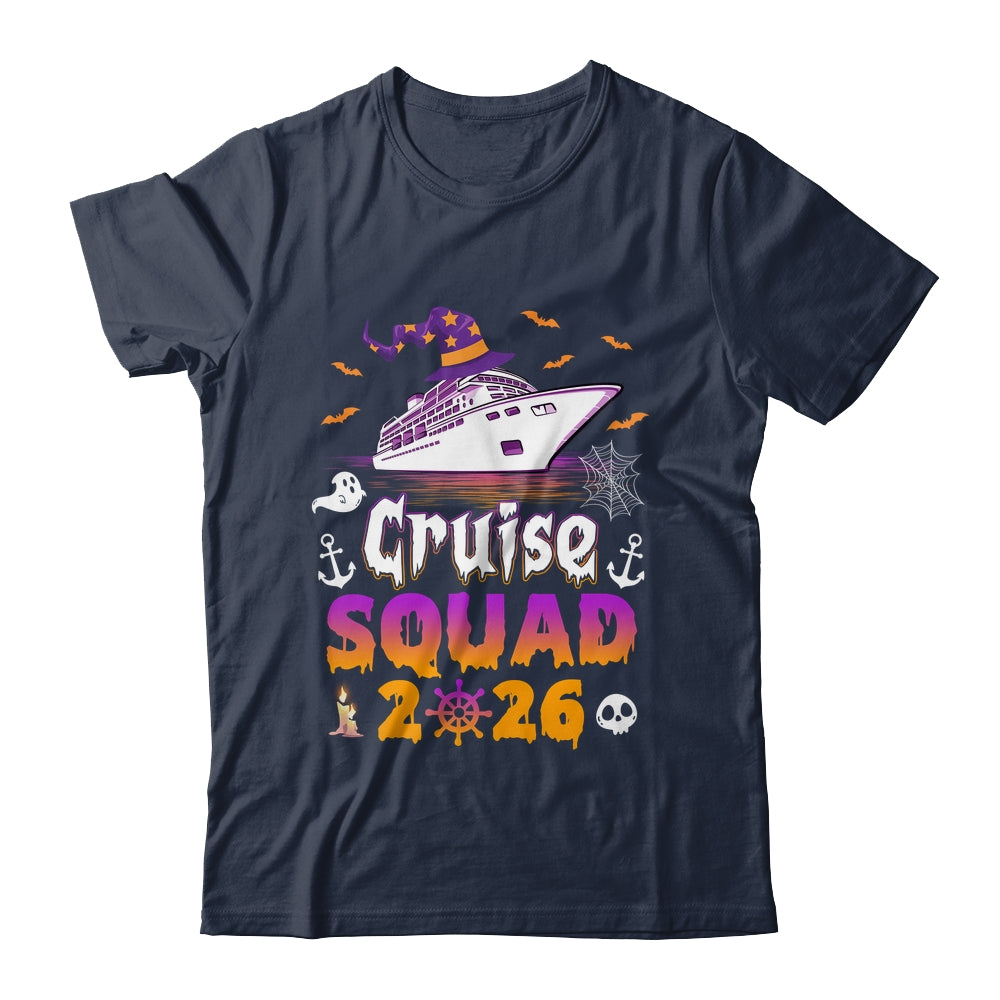 Halloween Cruise Squad 2026 Matching Family Cruising Crew Shirt & Sweatshirt | teecentury