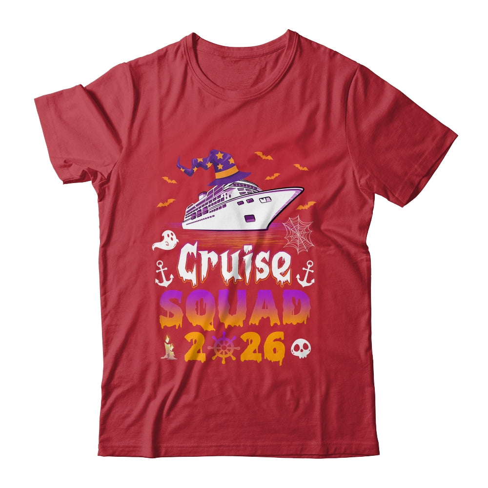 Halloween Cruise Squad 2026 Matching Family Cruising Crew Shirt & Sweatshirt | teecentury