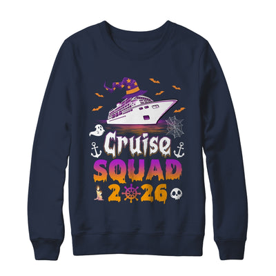 Halloween Cruise Squad 2026 Matching Family Cruising Crew Shirt & Sweatshirt | teecentury